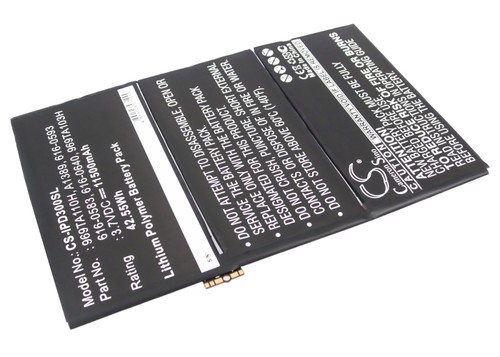 Batteria per apple ipad 3 - batteria,